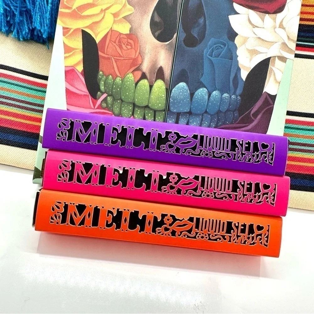 MELT Amor Eterno LE Vida Muerte Eyeshadow Palette Makeup Bag Liquid Lipsticks